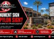 Monument Sign or Pylon Sign: Which Is Better for a Phoenix Property?