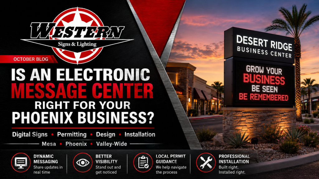 Electronic Message Centers for Phoenix Businesses